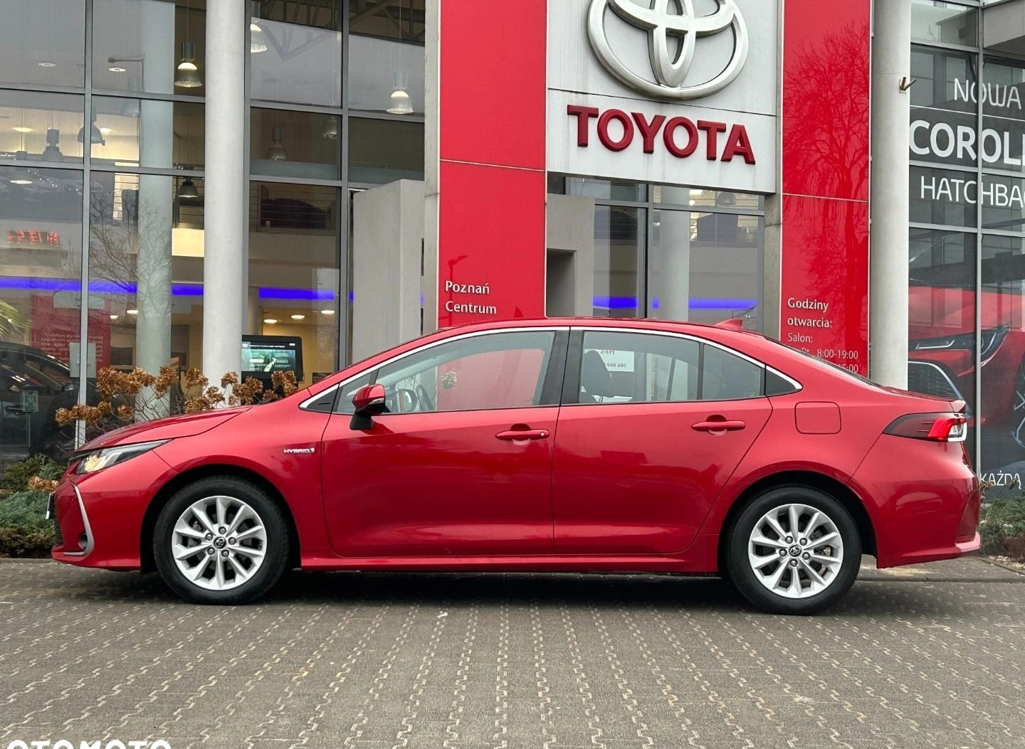 Toyota Corolla cena 79800 przebieg: 65093, rok produkcji 2019 z Poznań małe 79